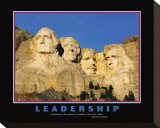 Buy Leadership, Mt.Rushmore at AllPosters.com
