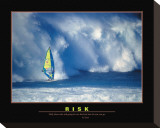 Risk Stretched Canvas Print