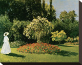 Jeanne Marguerite Lecadre in a Garden, c.1867