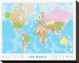 Buy Modern Map of the World at AllPosters.com