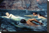 Buy A Race with Mermaids and Tritons at AllPosters.com