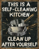 Self Cleaning Kitchen