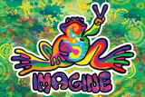 Buy Peace Frog Imagine at AllPosters.com