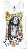 Juniors: Tank Top - One Love Flower