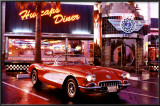 Corvette, 1958 with Diner