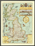 Map of Shakespeare's Britain