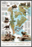 Dinosaurs of North America Map