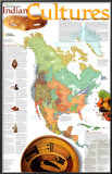 North American Indian Cultures Map