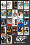 James Bond - 22 Movie Posters