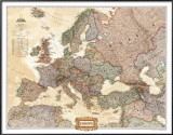 Europe Political Map, Executive Style