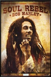 Bob Marley - Soul Rebel Lamina Framed Poster