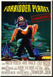 Forbidden Planet Stretched Canvas Print