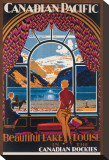 Buy Beautiful Lake Louise in the Canadian Rockies at AllPosters.com