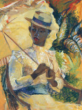 Boater Hat with Parasol