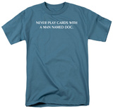 Never Play Cards Poker Poster