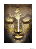 Buddah Face Art Print