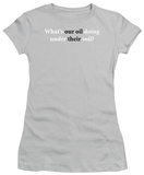Juniors: Our Oil T-Shirt