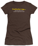 Juniors: Confucius Say…No Nuts
