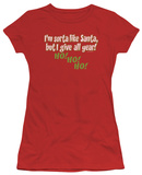 Women's: Sorta Like Santa (Slim Fit)