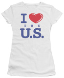 Buy Women's: I Love the U.S. at AllPosters.com