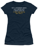 Juniors: Government Worker T-Shirt