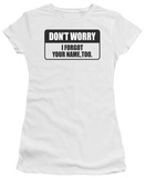 Women's: Forgot Your Name (Slim Fit)