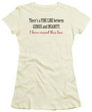 Juniors: Genius and Insanity T-Shirt