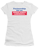 Juniors: Idiot Free America T-Shirt
