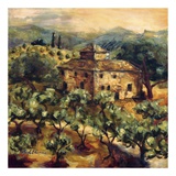 Buy View of Italian Farmhouse at AllPosters.com
