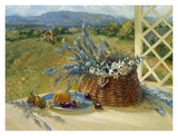 Buy Lavender Basket at AllPosters.com