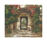 Flowered Doorway