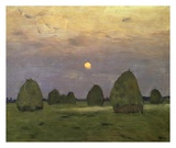 Haystacks Twilight, 1899