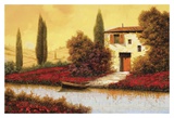Lungo Il Fiume Tra I Papaveri