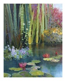Buy Lilies Adorning The Pond at AllPosters.com