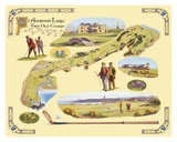 Golf Course Map, St. Andrews