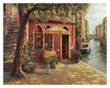 Cafe with Stairway,Venice