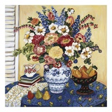 Buy Ann's Favorite Blue And White Floral at AllPosters.com