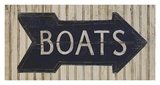To The Boats Art Print