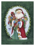 Jolly St. Nick Art Print