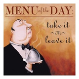 Haute Cuisine Be My Guest III Art Print