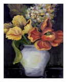 Flowers on Black I