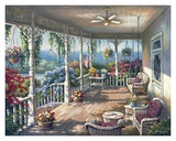 Dixie's Veranda Art Print
