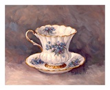Buy Blue Nosegay Teacup at AllPosters.com