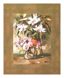 Buy Enchantment Lilies I with border at AllPosters.com
