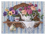 Pansies and Lace