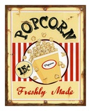 Popcorn Freshly Made Kunstdruck