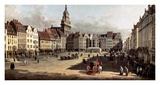 Buy Dresden, the Old Market from Castle Street at AllPosters.com