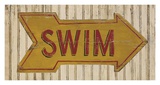 Go Swim Art Print