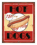 Hot Dogs Art Print