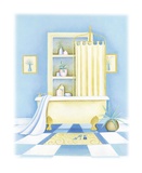 Blue Bathroom I